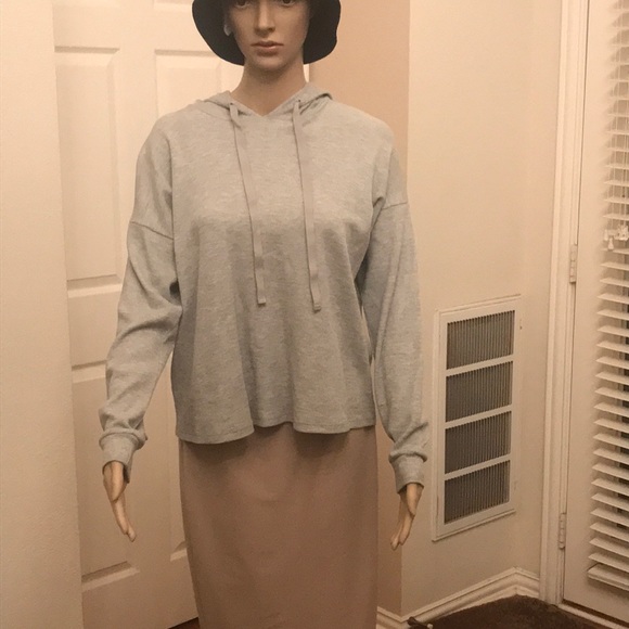 Eileen Fisher Cozy Waffle Knit Hooded Top  Sz XXS - Picture 5 of 14